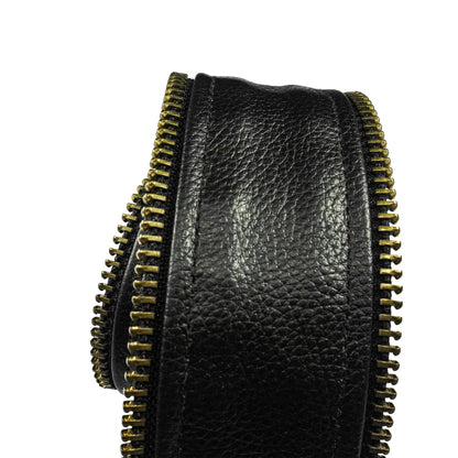 VXP54 Men's Black Universal Vest Expander Panel with Antique Zip