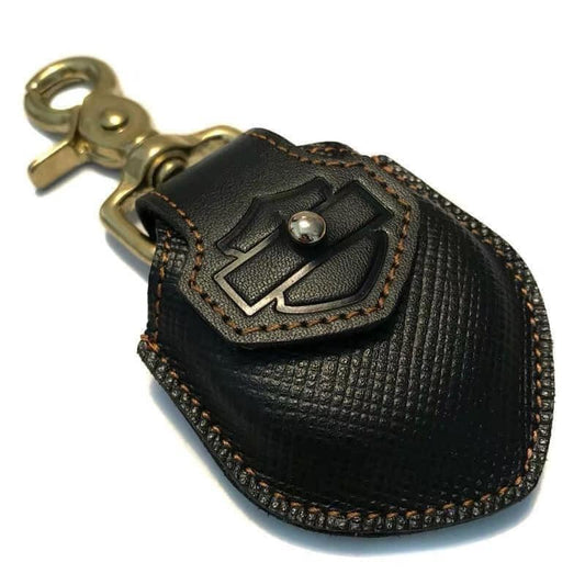Magnetic Key Leather Case