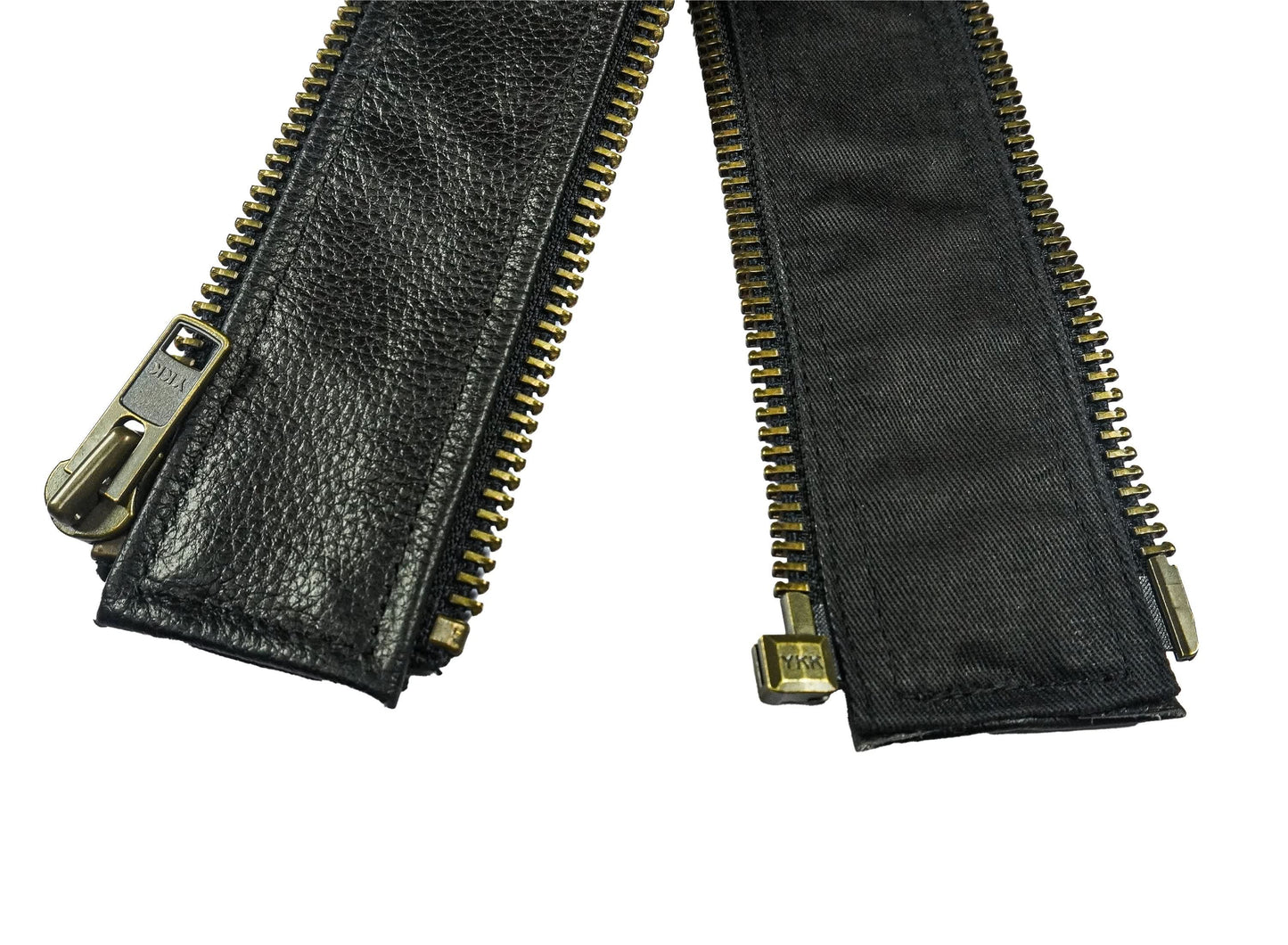 VXP54 Men's Black Universal Vest Expander Panel with Antique Zip