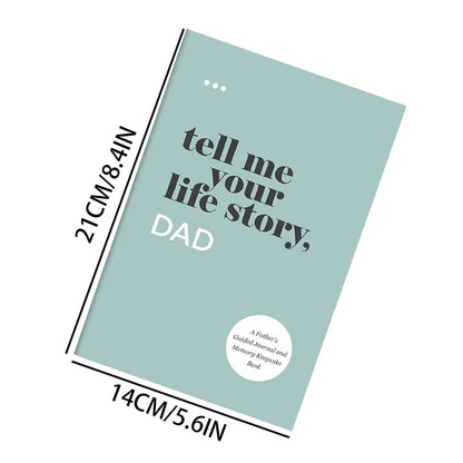 Portable Notebook Dad Mom I Want to Hear Your Story Notebook Share Their Life Notebook Multipurpose Diary Notebook Gifts