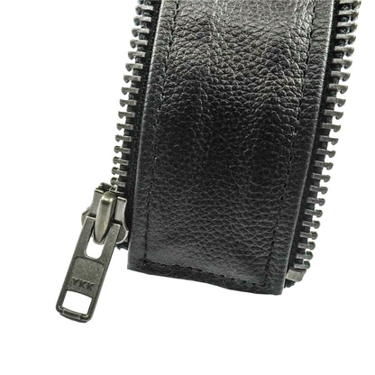 VXP52 Men's Black Universal Vest Expander Panel with Gun Metal Zip # 1