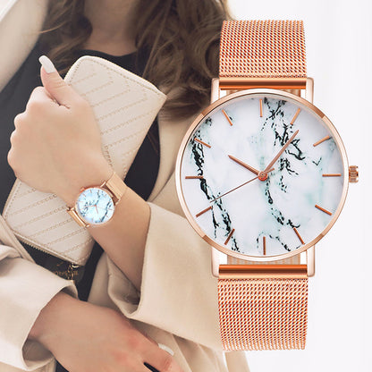 Fashion Rose Gold Mesh Band Creative Marble Female Wrist Watch Luxury Women Quartz Watches Gifts Relogio Feminino Drop Shipping -   Fashion Rose Gold Mesh Band Creative Marble Female Wrist Watch Luxury Women Quartz Watches Gifts Relogio Feminino Drop Shipping    qykyai-sq.myshopify.com