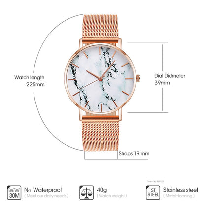 Fashion Rose Gold Mesh Band Creative Marble Female Wrist Watch Luxury Women Quartz Watches Gifts Relogio Feminino Drop Shipping -   Fashion Rose Gold Mesh Band Creative Marble Female Wrist Watch Luxury Women Quartz Watches Gifts Relogio Feminino Drop Shipping    qykyai-sq.myshopify.com