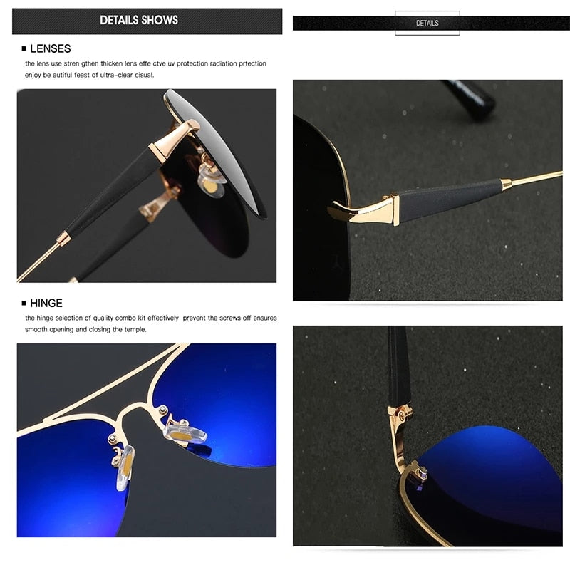 Luxury Brand Sunglasses Men - 
