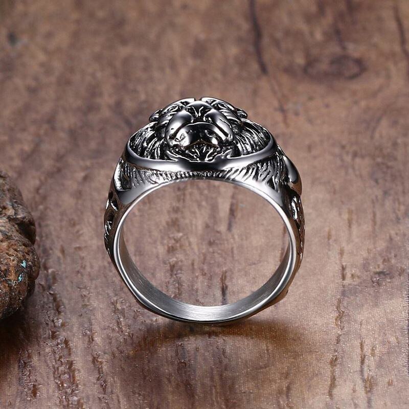 Lion Head Rings - 