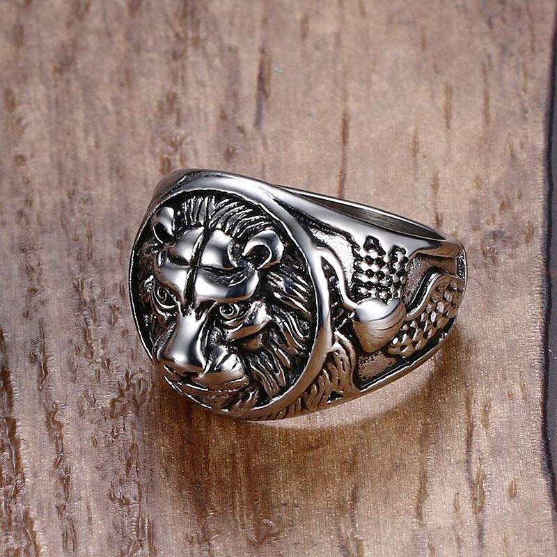 Lion Head Rings - 