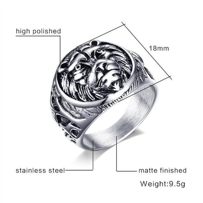 Lion Head Rings - 