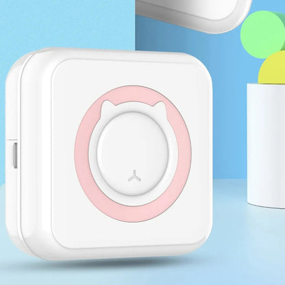 Mini Printer Portable Thermal Stickers - 