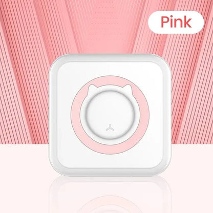 Mini Printer Portable Thermal Stickers - 