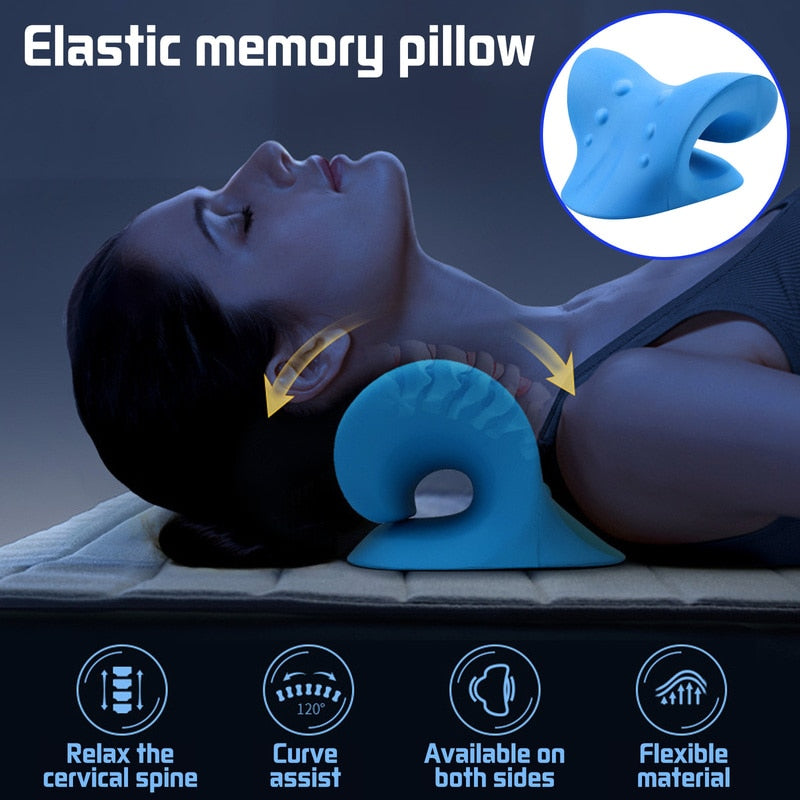 Neck Shoulder Stretcher Pillow - 