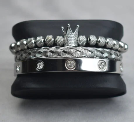 Roman Royal Charm Men Bracelets Stainless Steel -   Roman Royal Charm Men Bracelets Stainless Steel    qykyai-sq.myshopify.com