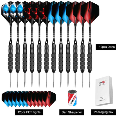 CyeeLife 6/12PCS 24G hard dart steel needle - 