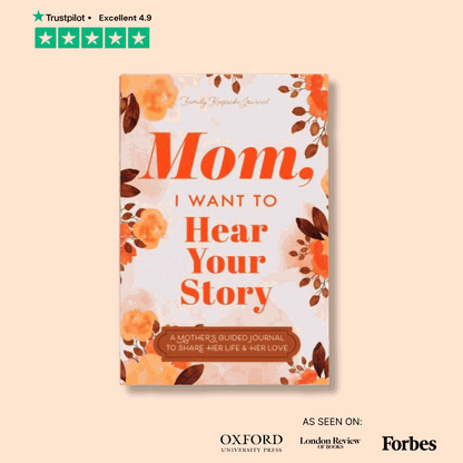 A Guided Journal for the One You Love Most to Share Their Story. - 