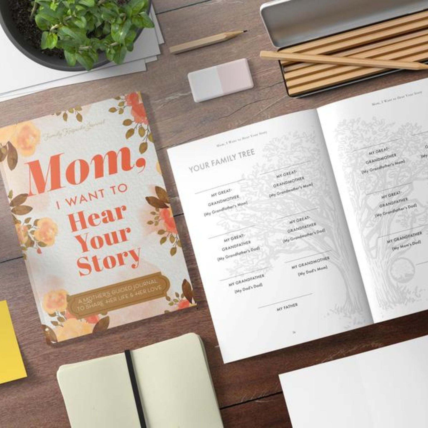 A Guided Journal for the One You Love Most to Share Their Story. - 