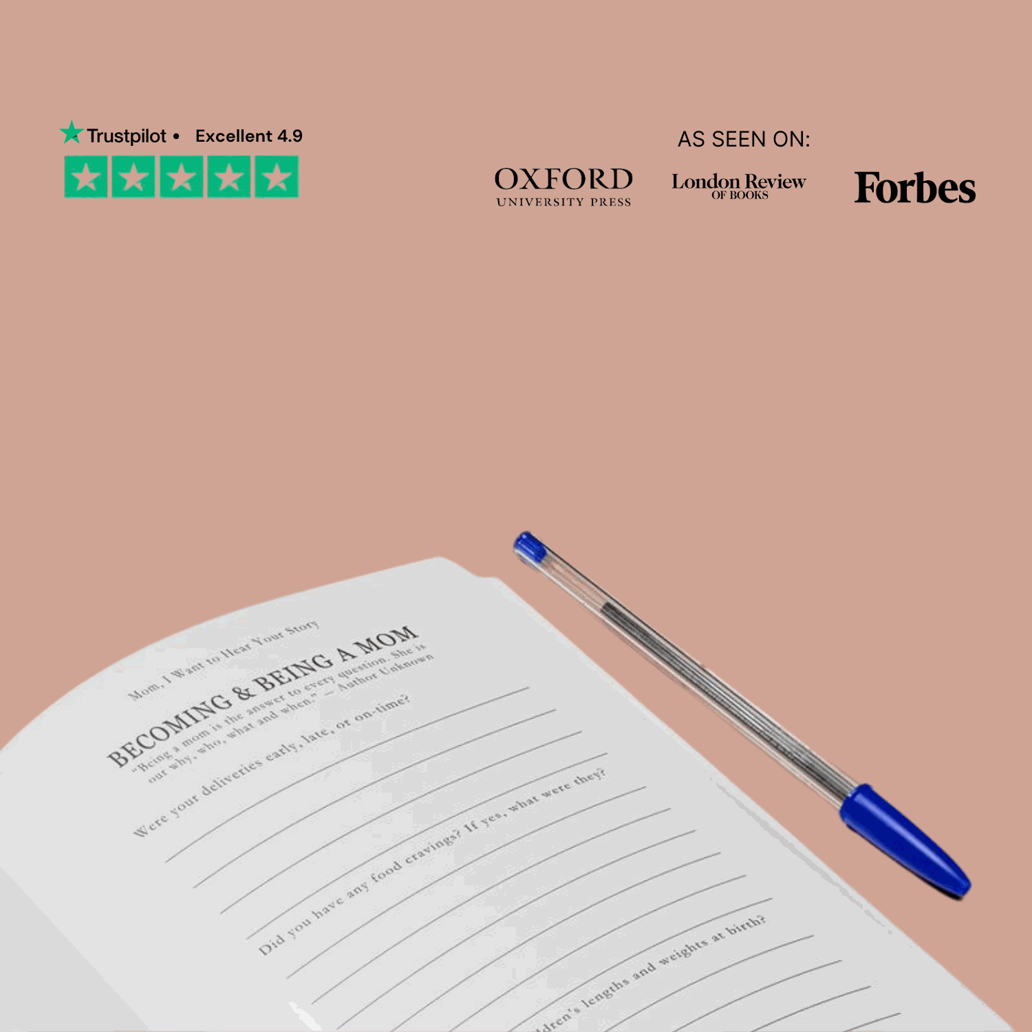 A Guided Journal for the One You Love Most to Share Their Story. - 