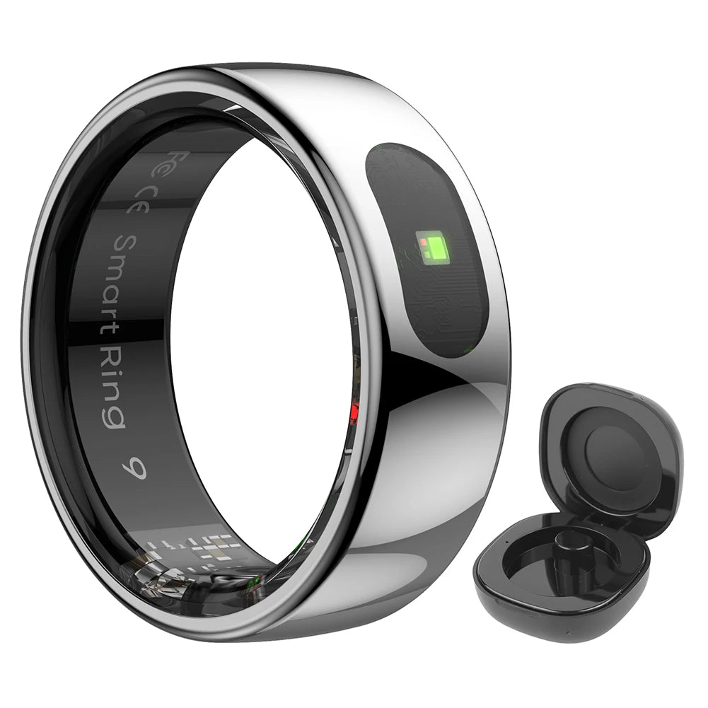 Smart Ring R08 Womens Men Electronic Smartring 5ATM Waterproof Blood Oxygen Pressure Health Monitor with Charging Case for Phone  Smart Ring R08 Womens Men Electronic Smartring 5ATM Waterproof Blood Oxygen Pressure Health Monitor with Charging Case for Phone    qykyai-sq.myshopify.com