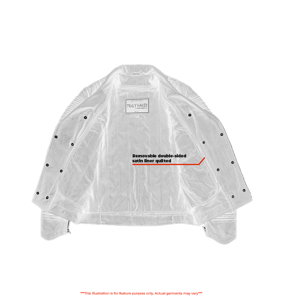 Bonestar Men's Black Fashion Leather Jacket