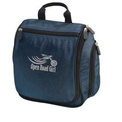 Travel Hanging Toiletry Bag by Open Road Girl, Choose your Logo color!    qykyai-sq.myshopify.com
