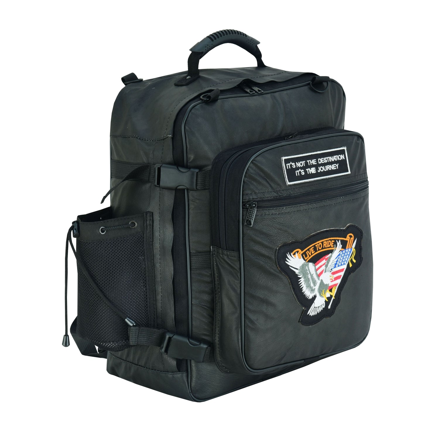 Three Piece Sissy Bar Back Pack