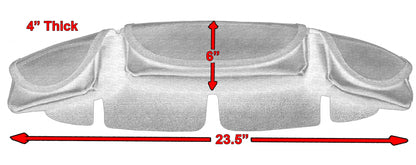 Three-Pocket Windshield Bag