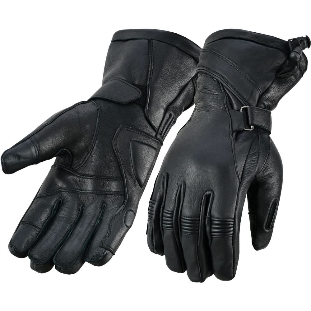 Avengers Men's leather gauntlet gloves