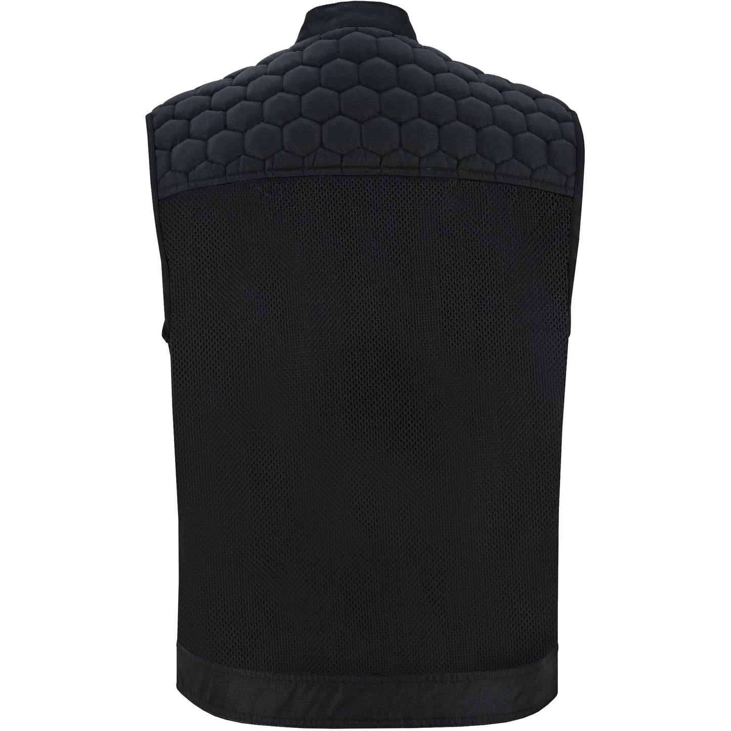 Mesh Heat Men's Black Mesh Textile Vest