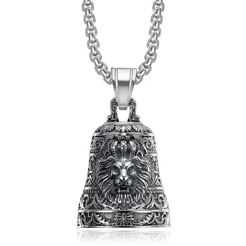 Motorcycle Bell for Luck Bell with Hanger Drive Safe for Bikers Riders Crown Lion Metal Motorcycle Guardian Bell Keychain    qykyai-sq.myshopify.com