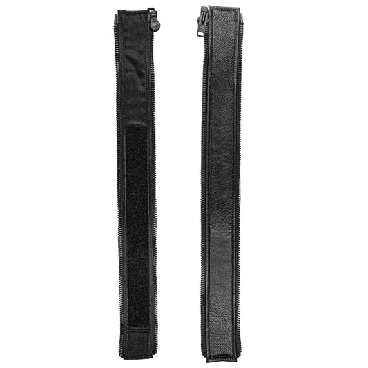 VXP55 Men's Black Universal Vest Expander Panel with Black Oxides Zip