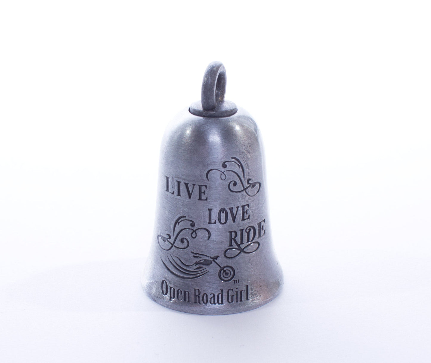 Open Road Girl Metal Motorcycle Bells, 7 Styles