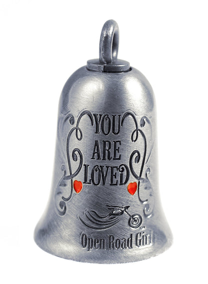 Open Road Girl Metal Motorcycle Bells, 7 Styles