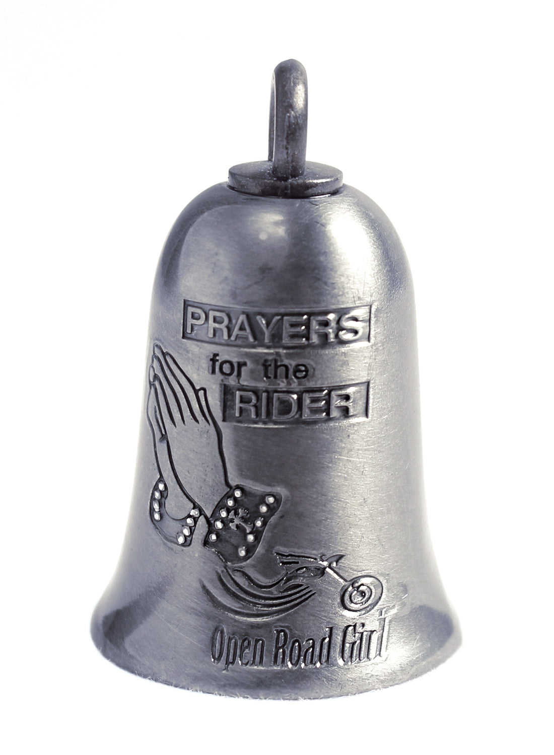 Open Road Girl Metal Motorcycle Bells, 7 Styles