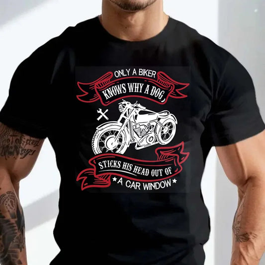 Only A Biker Knows Funny Motorcycle Motorbike Mens Womens T-Shirts Cotton O-Neck Short Sleeve Casual T Shirt