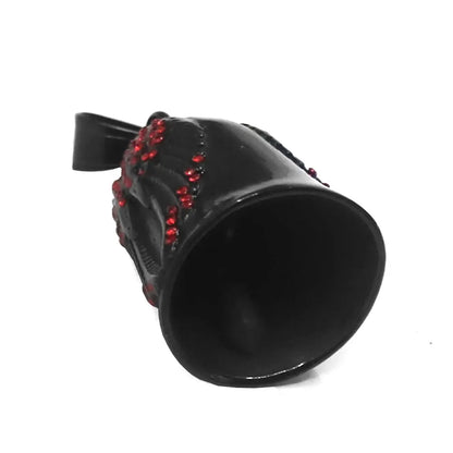 Live to Ride Eagle Wings Jesus Cross Biker Bell Pendant Stainless Steel Knuckles Heart Peace Sign Rose Eye Bell Christmas Gift