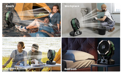 coldSky Camping Fan with 4 LED Lantern 8 Speeds Desk Fan 20000mAh Battery Portable Outdoor Fan for Outdoor Camping and Fishing    qykyai-sq.myshopify.com