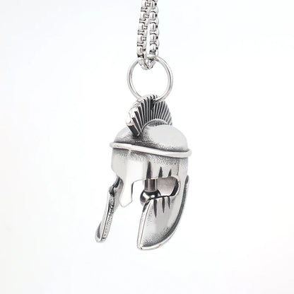 Stainless Steel Motorcycle Bell Pendant Trendy Charm Punk Necklaces For Men Vintage Biker Luck Amulet Jewelry Gifts Wholesale