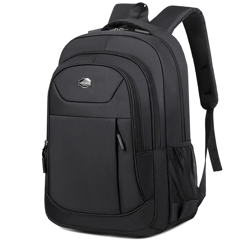Men'S Backpack Oxford Waterproof Backpack Business Computer Bag Leisure Travel Backpack High School Student Backpack