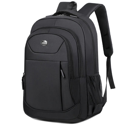 Men'S Backpack Oxford Waterproof Backpack Business Computer Bag Leisure Travel Backpack High School Student Backpack