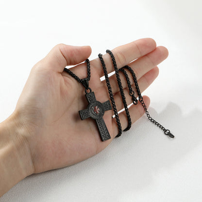 Ride with Faith and Honor: The Templar Knight's Cross Necklace collection