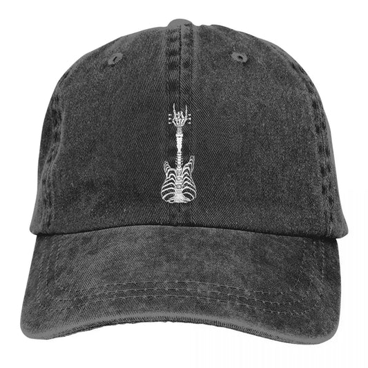 Rock & Roll Skeleton Caps