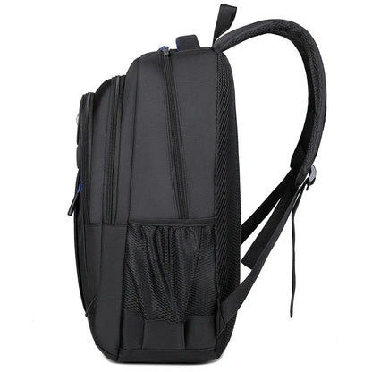 Men'S Backpack Oxford Waterproof Backpack Business Computer Bag Leisure Travel Backpack High School Student Backpack