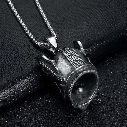   New Stainless Steel Motorcycle Bell Angel Wings Bell Pendant Necklace For Biker Fashion Lucky Amulet Jewelry Gifts Dropshipping    qykyai-sq.myshopify.com