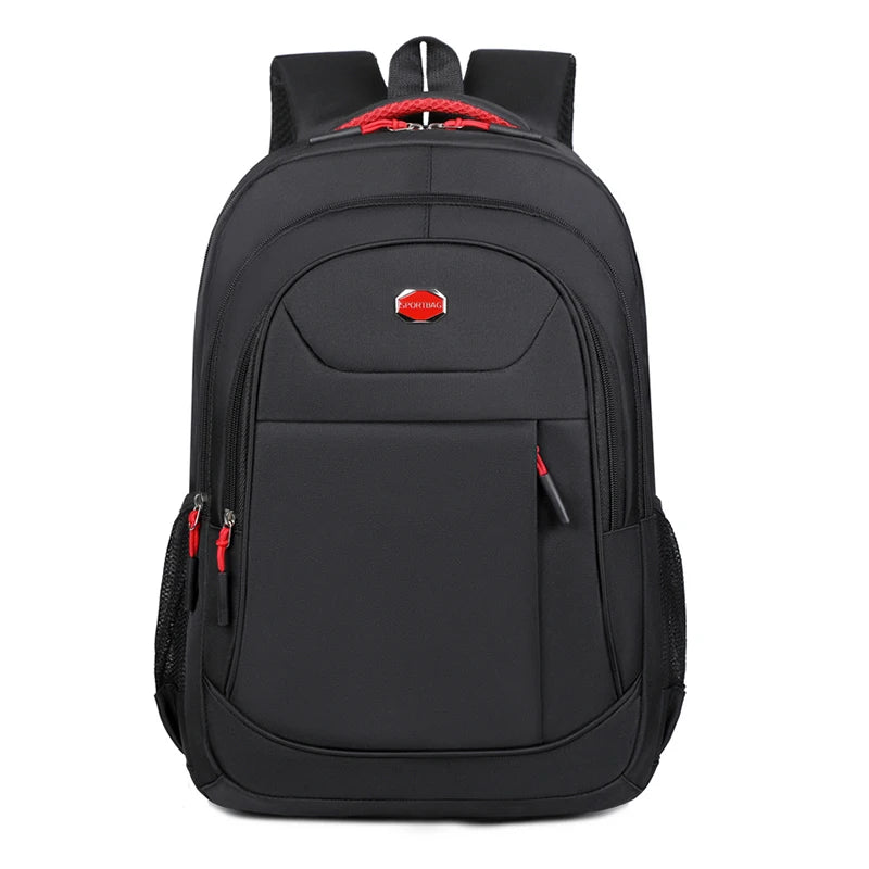 Men'S Backpack Oxford Waterproof Backpack Business Computer Bag Leisure Travel Backpack High School Student Backpack