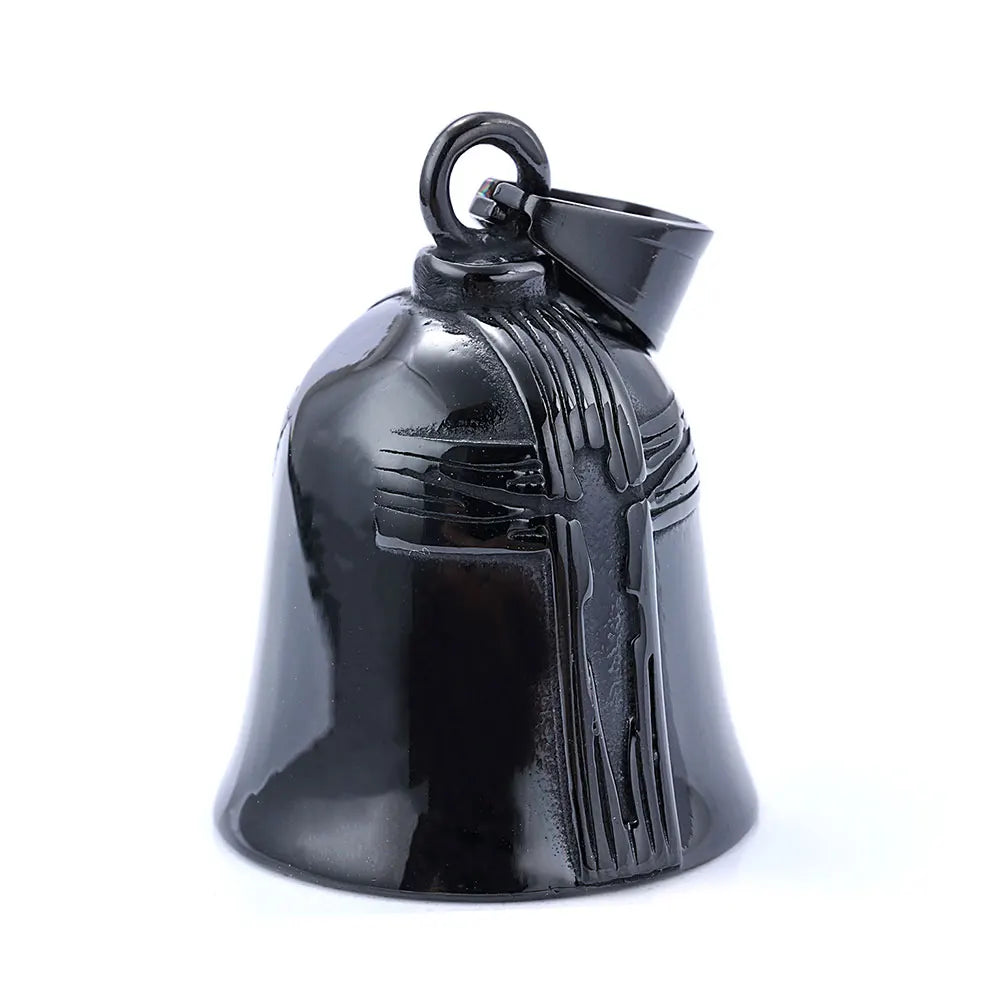 Live to Ride Eagle Wings Jesus Cross Biker Bell Pendant Stainless Steel Knuckles Heart Peace Sign Rose Eye Bell Christmas Gift