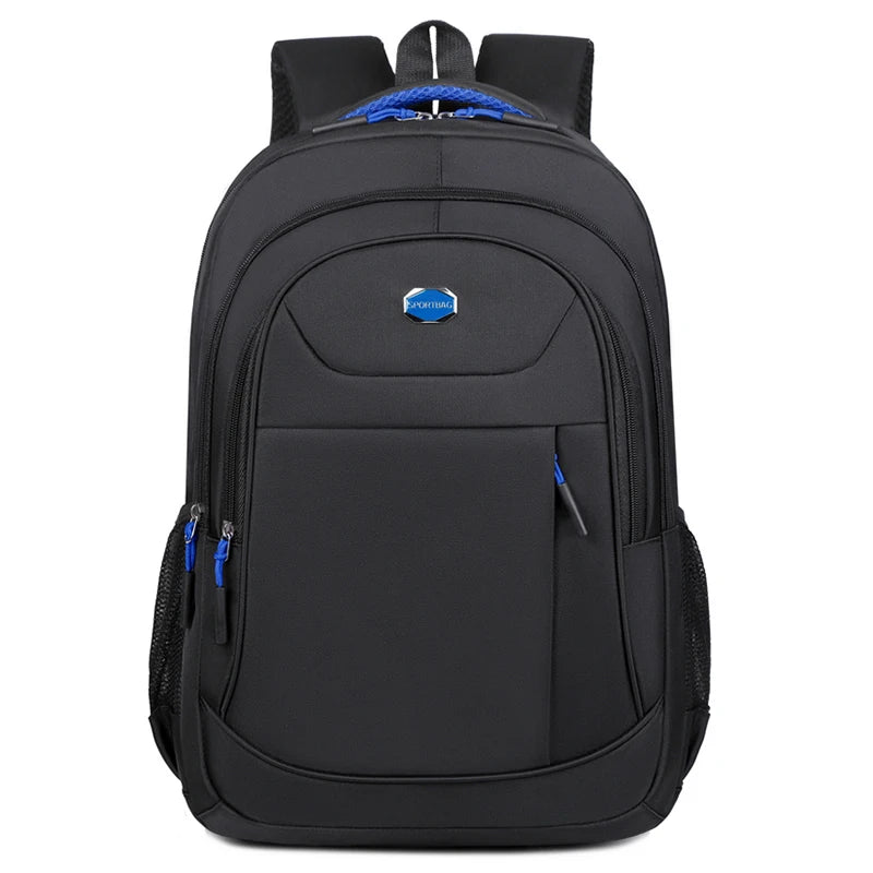Men'S Backpack Oxford Waterproof Backpack Business Computer Bag Leisure Travel Backpack High School Student Backpack