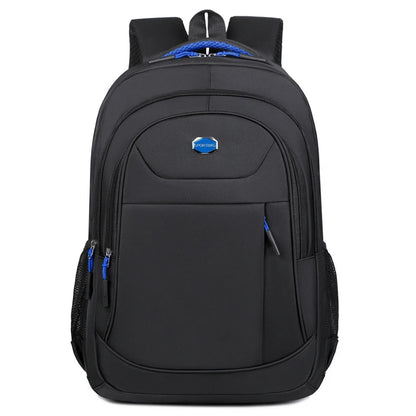 Men'S Backpack Oxford Waterproof Backpack Business Computer Bag Leisure Travel Backpack High School Student Backpack