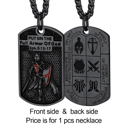 Ride with Faith and Honor: The Templar Knight's Cross Necklace collection
