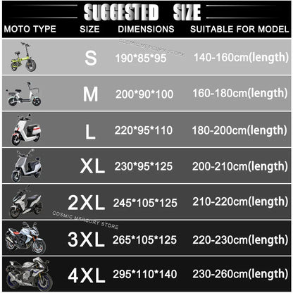 Premium Indoor/Outdoor Motorcycle Cover