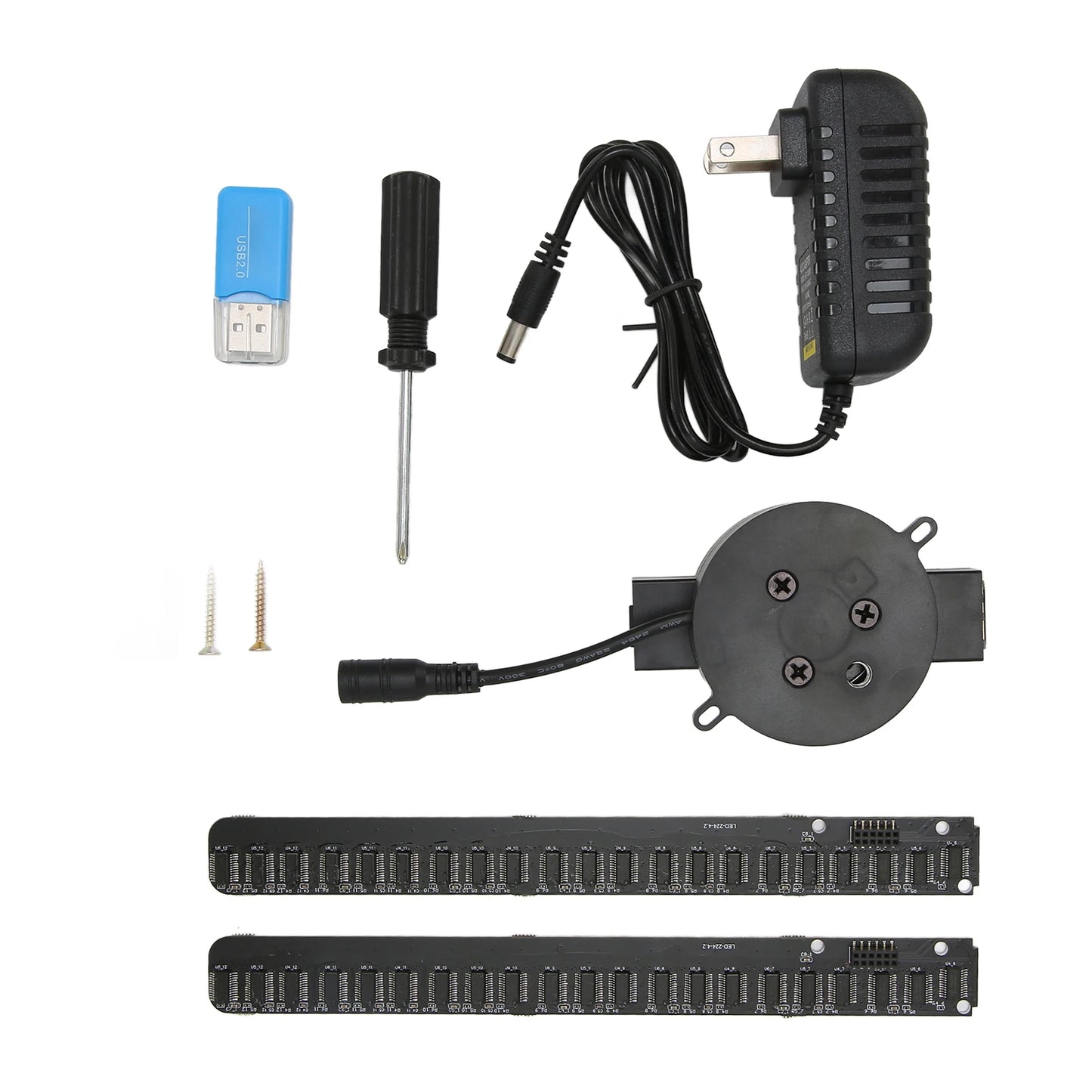 New WiFi 3D Hologram Fan 3D Hologram Projector 176 Degree Viewable Angle 100‑240V 2000x224 Stable Custom Editing for Business