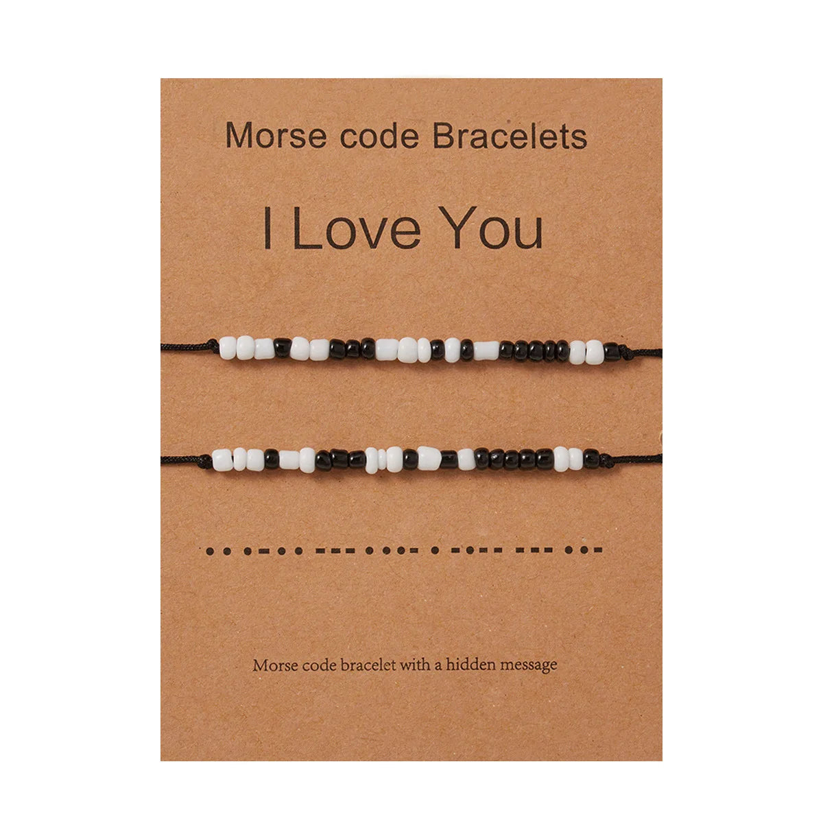 2Pcs New Trendy Cute Wish Sunflower Rainbow Love Black Rope Beads Bracelet for Girl Woman Fashion DIY Jewelry Gift Dropship