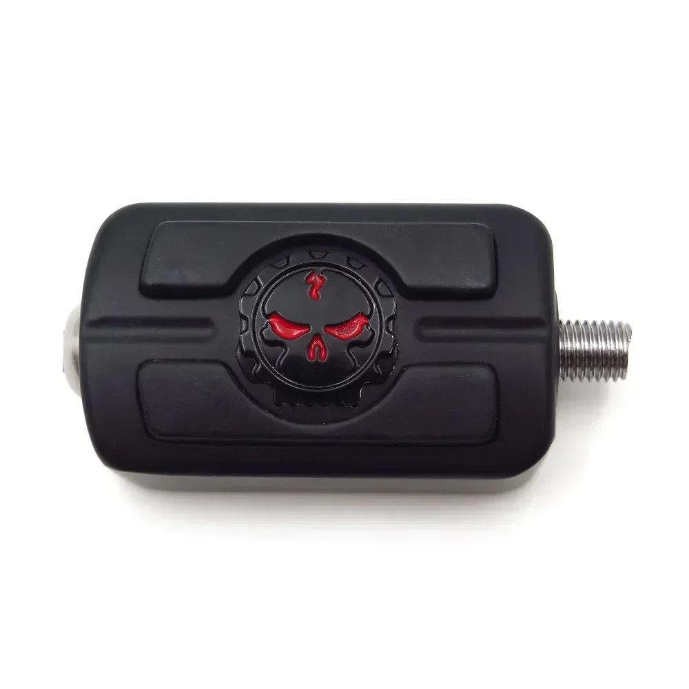 Motorcycel Parts Chrome Skull Shifter Shift Foot Peg For Harley Chopper Touring Cruiser Custom